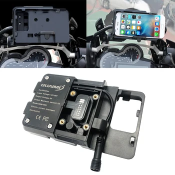 12MM Motocicleta GPS suport de telefon mobil wireless/USB încărcător rapid Pentru BMW R1200GS R1250GS F700GS F800GS F750GS F850GS F900R/XR