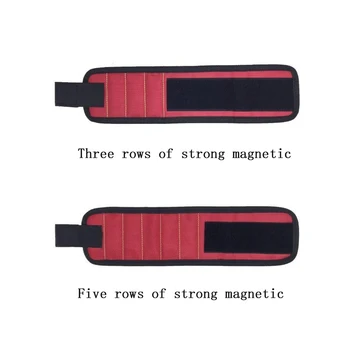 15 Magnetic Bratara Instrument de Buzunar Centura Pungă Pungă ScrewsHolding Lucru Helper markerul de stocare trupa Încheietura mâinii magnet instrument de Lemn DIY NOI