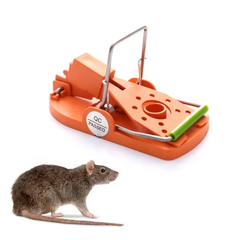 1buc Mouse-ul Capcana Reutilizabile Rat de Capturare Soareci, Capcane Mouse-ul capcana de Soareci Momeala Snap Primăvară Rozătoare Catcher de Control al Dăunătorilor