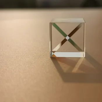 1KG Cubi de Știință Cub Optică Prisma Fotografie cu Prism Decor Acasă Prismă de Sticlă,de culoare Copil Cadou un defect mic