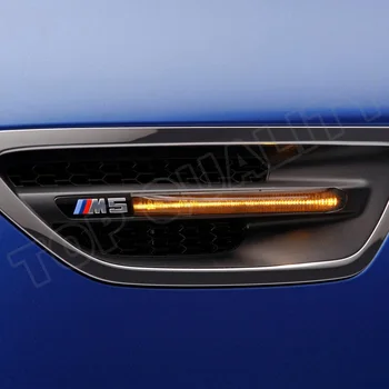 2 buc LED-uri Dinamice de poziție Laterale Lumina Lămpii de Semnalizare Semnalizare Indicator Pentru BMW Seria 5 F10 M5 2010 2011 2012 2013 2016