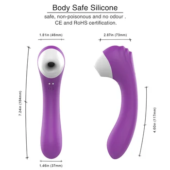2 În 1 G Spot Jucarii Sexuale pentru Femei Puternic vibrator Vibrator Vibrator pentru Clitoris Biberon Fraier Clit Sucker Clitorisul Fraier jucării pentru adulți