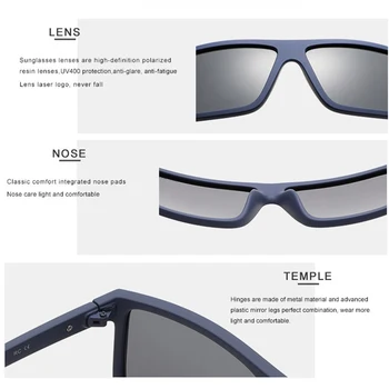 2020 Nou de Lux ochelari de Soare Polarizat Bărbați de Conducere Nuante de sex Masculin Ochelari de Soare Vintage Călătorie de Pescuit Clasic de Ochelari de Soare