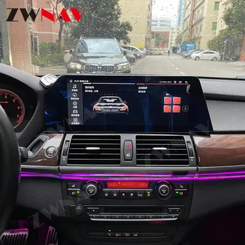 256G Ecran Android Auto Multimedia Player Pentru BMW X5 E70 X6 E71 2007-2013 GPS Audio Stereo Radio Receptor Unitatea de Cap