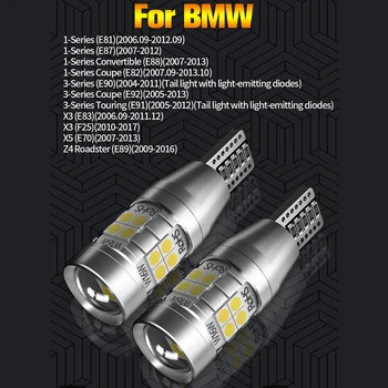 2x LED Inversă becul Lămpii de Canbus W16W T15 921 Pentru BMW E81 E87 E88 E82 E90 E91 E92 X3 E83 F25 X5 E70 E89 Z4 Roadster