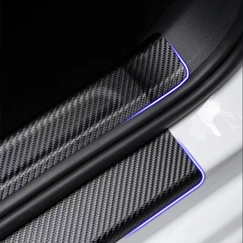 4buc Masina Autocolant Fibra de Carbon Benzi Decorative Pentru Daihatsu Terios Sirion Mira Materia Rocky YRV Feroza Șaradă Accesorii Auto