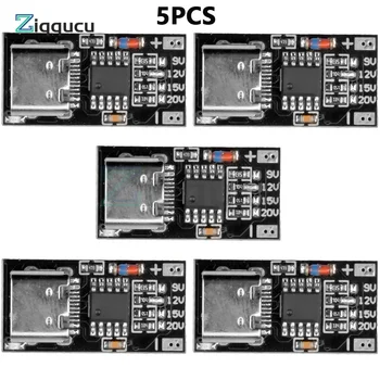 5PCS PD/QC 3.0 2.0 PPS/QC4+ FCP AFC Momeală Bord Încărcare Rapidă USB Boost Module de Tip c Declanșa de Votare Detector de Putere SupplyChange