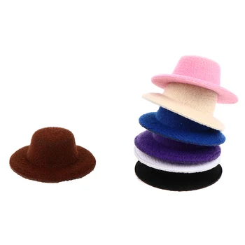 5Pcs Păpuși Pălărie în Miniatură 1:12 Aleatoare Păpuși Pălărie în Miniatură Mini Păpuși Pălărie Papusi Casa Accesorii