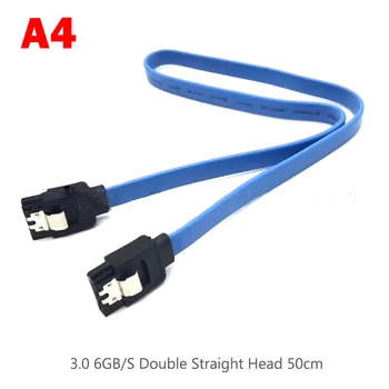 6Gb/S Sata 2.0/3.0 Ssd Serial Cablu de Date 8-Core de Cupru Flexibil, Cablu de Date