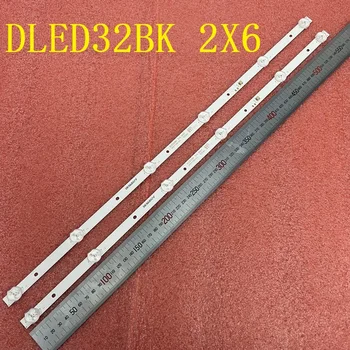 6LED(3V) cu retroiluminare LED strip Pentru Skyworth PPTV 32W4 32V4 320E66 JL.D32061330-296AS-M DLED32BK 2X6