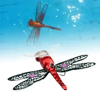 7,5 cm/6.2 g Libelula Artificiale Trolling Greu Nada Nada de Pescuit de Apă de Suprafață Zbura Plin Bionic Momeală pentru Pescuit sportiv Bionic Momeala