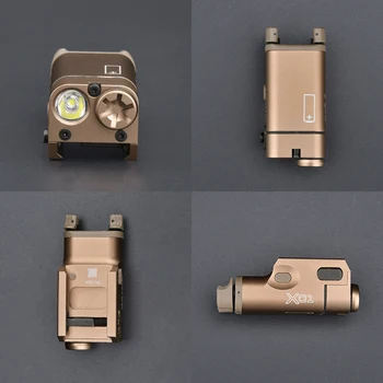 Actical Pistol Lampa XC1 Mini Lanterna Surefir Marcarea se Potrivesc 20mm Picatinny Feroviar P320 Glock G17, G19 în aer liber de iluminat cu LED