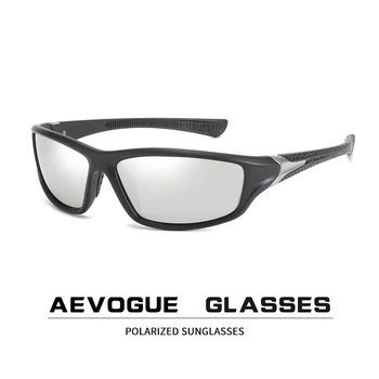 AEVOGUE Bărbați Polarizat ochelari de Soare Sport Windproof Oglindă Ochelari de Echitatie în aer liber Conducere Praf UV400 Ochelari AE1114