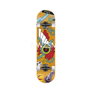 Animație SK infinit skateboard-ul cu un 17 inch skateboard big fish mult shinee dublu, de asemenea, sk8 cu un mic skateboard