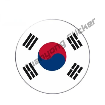 Autocolante Creative Coreea de Sud Flag Decal Coreea de Sud Harta Styling Autocolant Casca Motocicleta de Calitate Premium Adeziv Vinil Autocolant KK