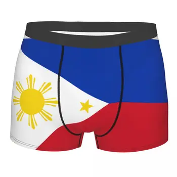Barbati boxeri Chiloti Filipine Pavilion Mijlocul Talie Lenjerie Homme Sexy S-XXL Chiloți