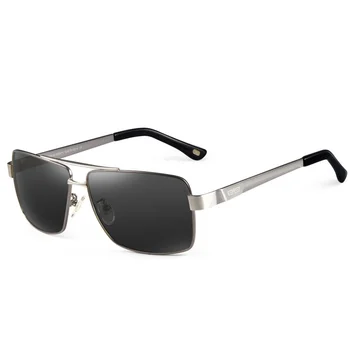 Brand de Ochelari de Soare De Conducere O Masina ochelari de Soare Polarizat Bărbați Pătrat de Metal Anti Ray Reflecție Nuante De sex Masculin UV400 CP031