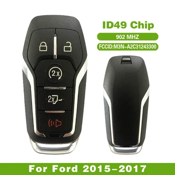 CN018083 Aftermarket pentru Ford Explorer 2013-2017 Cheie Inteligentă de Control de la Distanță 902MHz ID49 Chip DS7T-15K601-CM FCCID: M3N-A2C31243300