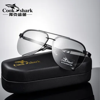 Cookshark ochelari de soare pentru barbati ochelari de soare polarizat de conducere driver hipster broasca oglinda