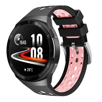 Curea de Ceas silicon pentru Huawei Watch GT 2e Smartwatch Trupa de Înlocuire GT2e Bratara 22mm Bratara Curea Curea Respirabil