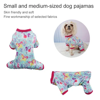 Câinele Pijamale, Haine Pentru Câini de talie Mică Pisică, animale de Companie Salopeta Chihuahua Îmbrăcăminte Pulover pentru Caini Bulldog francez Pulover