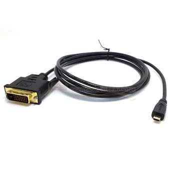 De mare Viteză HDTV compatibil Cablu Micro HD-DVI DVI-D 24+1Pin Cabluri de Adaptor 3D 1080p Pentru LCD, DVD, HDTV XBOX PS3 1m 3ft 1,8 m 6ft