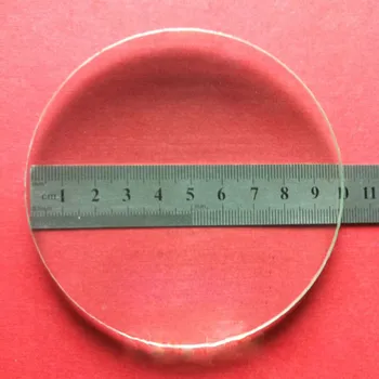 Diametrul 100mm Dublu Lentile Convexe de Sticlă Optică Mare de Mărire Lentilă de Sticlă