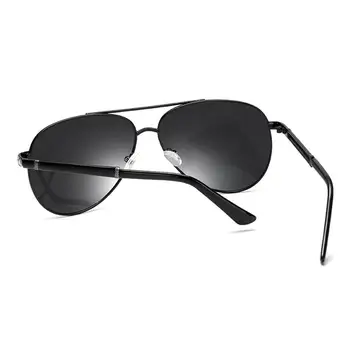 Din Metal de lux ochelari de Soare Polarizat Bărbați Femei Design Clasic Pilot de sex Masculin Ochelari de Soare Oglindă de Conducere Eyeware UV400 oculos masculino