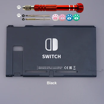 DIY Pentru NS Comutator Consolă de Coajă de Locuințe Pentru Nintendo Comutator de Metal Înapoi Placa de Înlocuire Capac Carcasa Caz de Accesorii de Joc