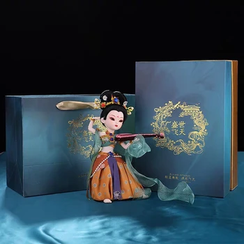 Dunhuang Zbor Figura Umană Papusa Artizanat cu Caracteristici Chineze Antice Printesa Suvenir Desktop Cabinet Decor