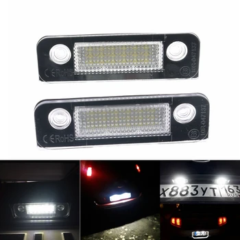 Eonstime 2PCS18 SMD LED Numar inmatriculare Lampa de Lumina Pentru Ford Fiesta Fusion Fusion 2002 - Mondeo MK2 1996-2000