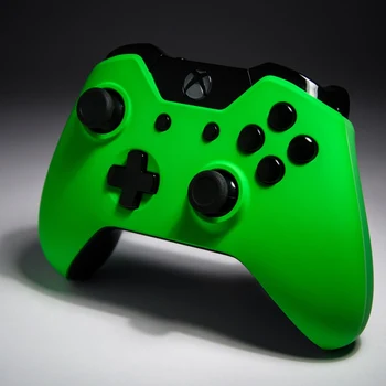 EXtremeRate Personalizate Soft Touch Verde Joc Fata Shell Masca de Acoperire pentru Xbox One Controller