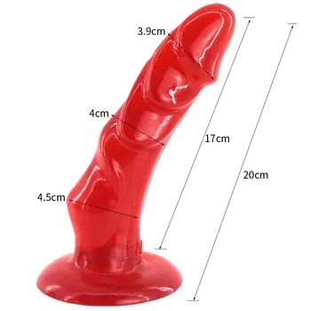 FAAK Animal Imens Penis artificial Penis Urias Pentru Femei punctul G Masturbatori ventuza Vibrator buttplug sex Anal Jucării pentru Adulți Penisul Lesbiene