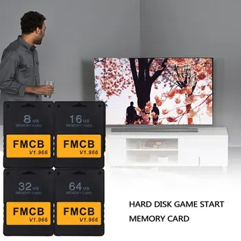 Fmcb V1.966 Free Mcboot Pentru Playstation2 Pentru PS2 Card de Memorie Pentru Console de jocuri Hard Disk Pornire Joc de Card de Memorie