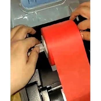 Imprimantă profesională panglică 8cm/9cm galben/rosu/alb/blacke/aur panglică de culoare potrivit pentru S108/S108A panglică imprimantei 1 rola