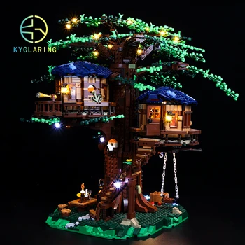 Kyglaring de Iluminat cu Led Set DIY Jucării pentru 21318 Idei Casă în Copac (Versiunea Standard) Blocuri de Constructii