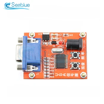 LED Digital VGA Generator de Semnal Modulul Tester 15 Semnale Diferite Comuta Butonul de Bord Port USB Baterie 9V DC Mufă de Ieșire