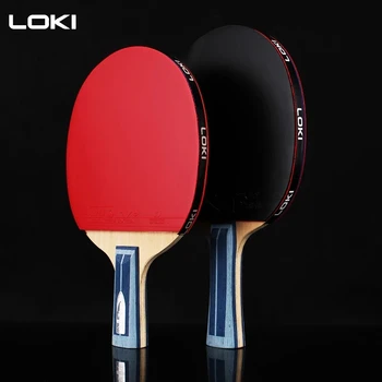 LOKI Wang Hao Comemorative Platinum Version Racheta de Tenis de Masă de Carbon Blade Profesional PingPong Bat Ping Pong