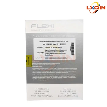 LXQIN Mare Foramt Printer Software-ul de Imprimare Photoprint DX19 Versiune SAi Flexiprint DX19 Rip Pentru Senyang/Hoson Bord Kit