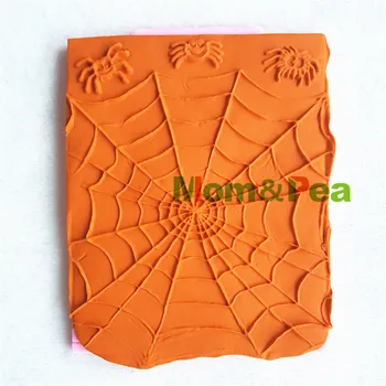 Mama&Mazare 1260 Transport Gratuit Spider Web Mucegai Silicon Decorare Tort Fondant Tort 3D Mucegai de Calitate Alimentară