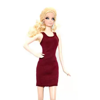 Moda Vin fără Mâneci Rezervor Rochie Pentru Barbie 1/6 BJD Haine Papusa Haine Copil Playhouse DIY Jucărie Fata Cadou de 1:6 Papusi Accesorii
