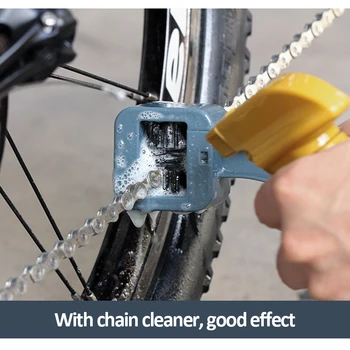 MTB Lanț de Bicicletă Perie de Curățare Lanț de Plastic de Viteze Grunge Roata Perie Portabil Bicicleta Motocicleta Instrument de Curățare Ciclism Curat Kit