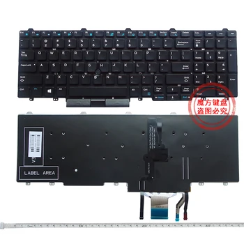 NE/RU Tastatura Pentru Dell Latitude E5550 E5570 E5580 E5590 M3510 M7510 M7720 M7520 3510 7510 7710 7720 7520 3520 P53F Iluminare din spate