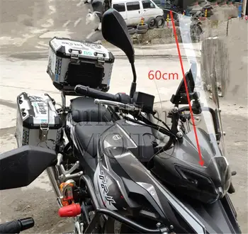 Noi Accesorii pentru Motociclete 60CM/55CM/50CM Motocicleta Deflectoarele de Parbriz Parbriz pentru Benelli TRK251 TRK 251