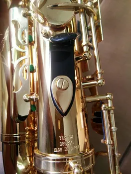 Noi Saxofon Alto Sculptură YAS-62 Cheie de Aur Super Instrument Muzical de Înaltă Calitate Electroforetică Aur Sax purtător de cuvânt Cadouri Gratuit