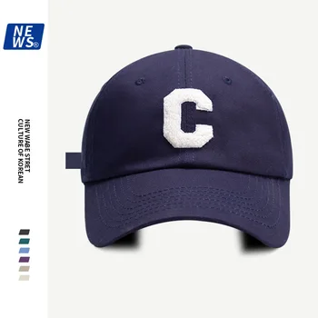 Noul popular Mari Scrisoare C Șapcă de Baseball pentru Femei Barbati Moda de Vara Pălării de Soare Streetwear Casual Snapback Hat Hip Hop Capace Gorros