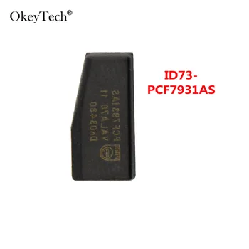 OkeyTech ID46 ID47 ID48 Sticlă ID13 PCF7937EA PCF7938XA ID73-PCF7931AS 4D60 40/80Bit Transponder Gol Telecomanda Cheie Auto cu Cip