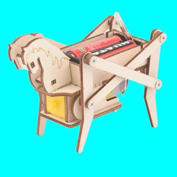 P311-Vânzare Fierbinte 3d Handmade Jucarii din Lemn, Robot de Război Puzzle Model, Diy pentru Copii de Învățământ Creativ Cadou de Ziua de nastere