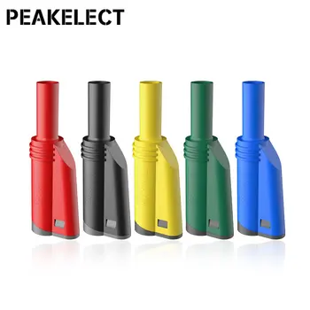 Peakelect P3005 care pot fi Stivuite în condiții de Siguranță 4mm Banana Plug de Lipire/de Asamblare de Înaltă Calitate Sudare-free Conector pentru Multimetru Testare