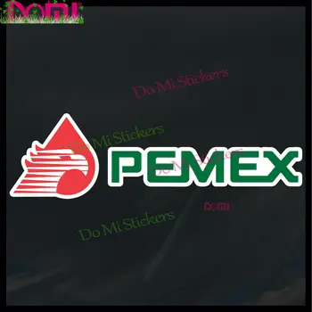Pemex benzinarie Decal Autocolant Hecho En Mexico Huachicoleros 8,5 Inchi Mor de Tăiere Impermeabil din PVC